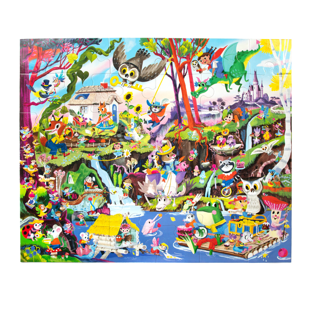 Puzzle Gigante 36 piezas Cuentos de hadas
