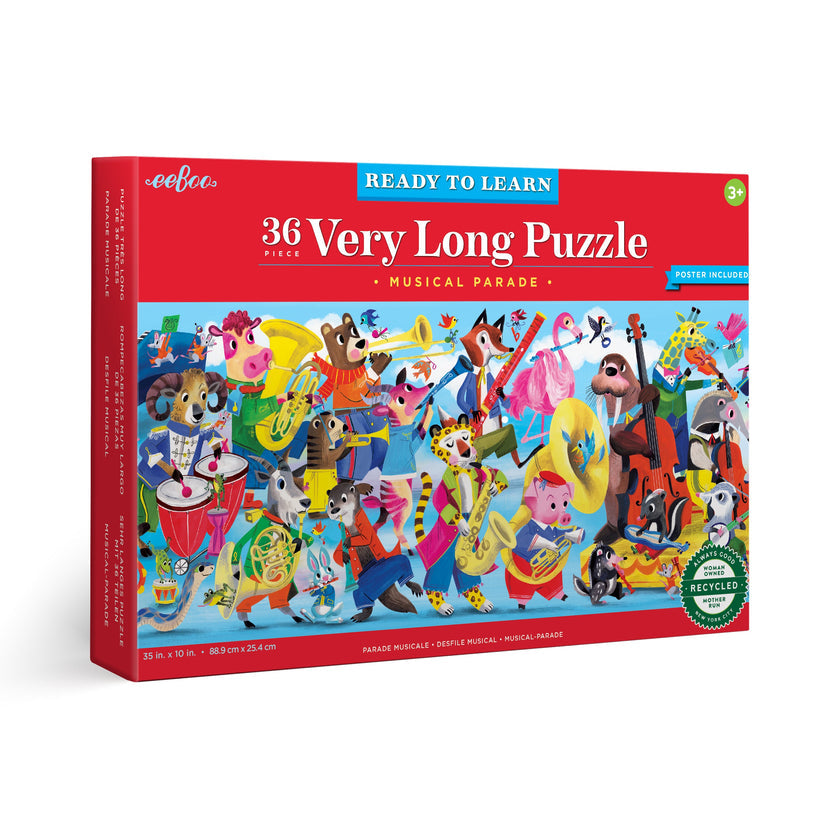 Puzzle rectangular 36 piezas Desfile musical