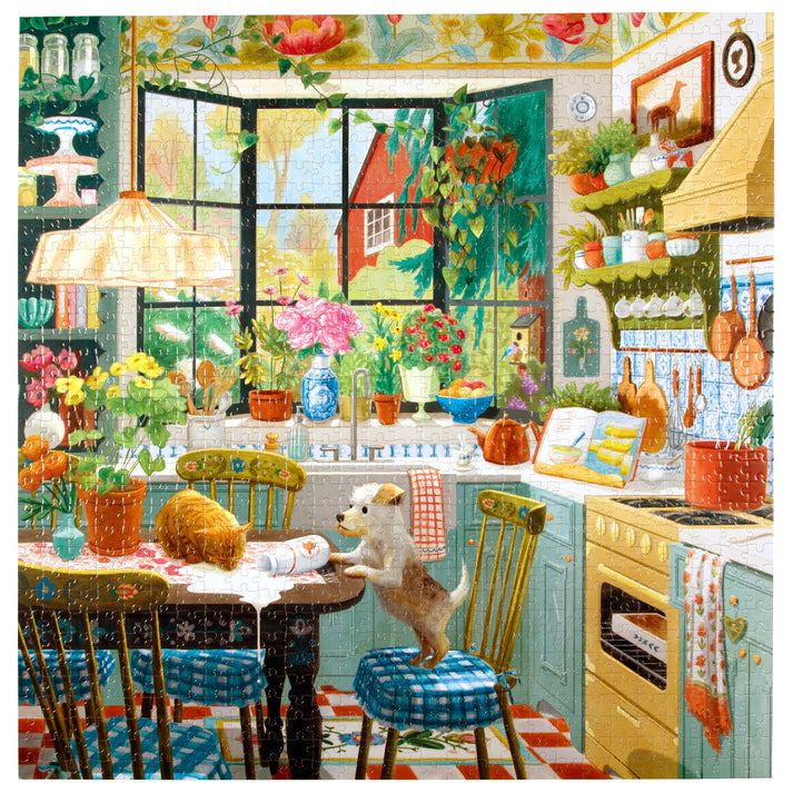 Puzzle 1000 piezas: Springtime Kitchen