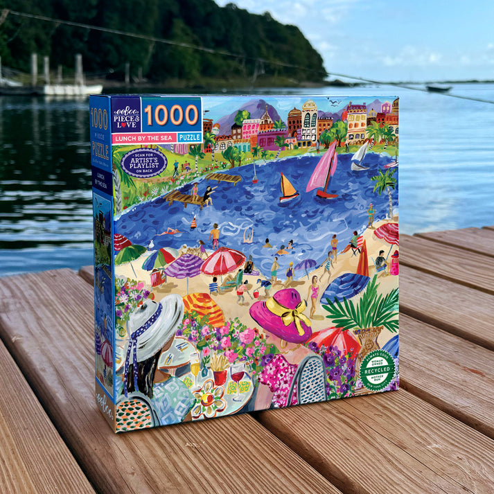 Puzzle 1000 piezas: Lunch by the Sea