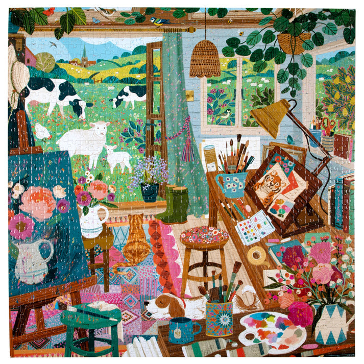 Puzzle 1000 piezas: Artist's Cottage