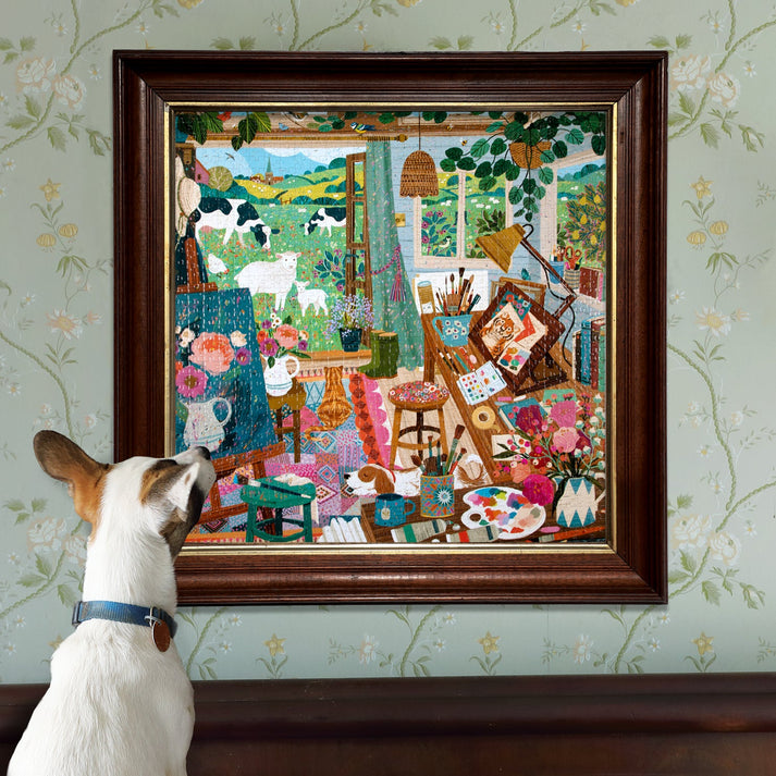 Puzzle 1000 piezas: Artist's Cottage