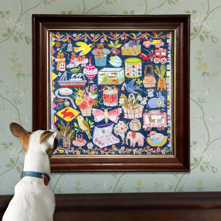 Puzzle 1000 piezas: The Cat & The Yarn