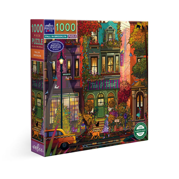 Puzzle 1000 piezas: Fall in Brooklyn