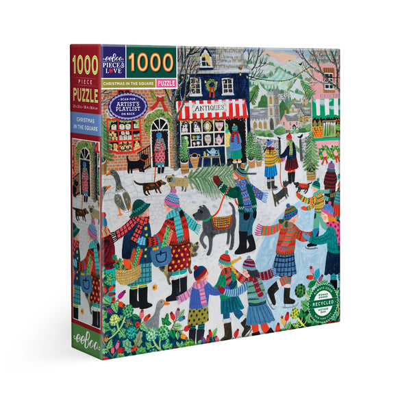 Puzzle 1000 piezas: Christmas in the Square