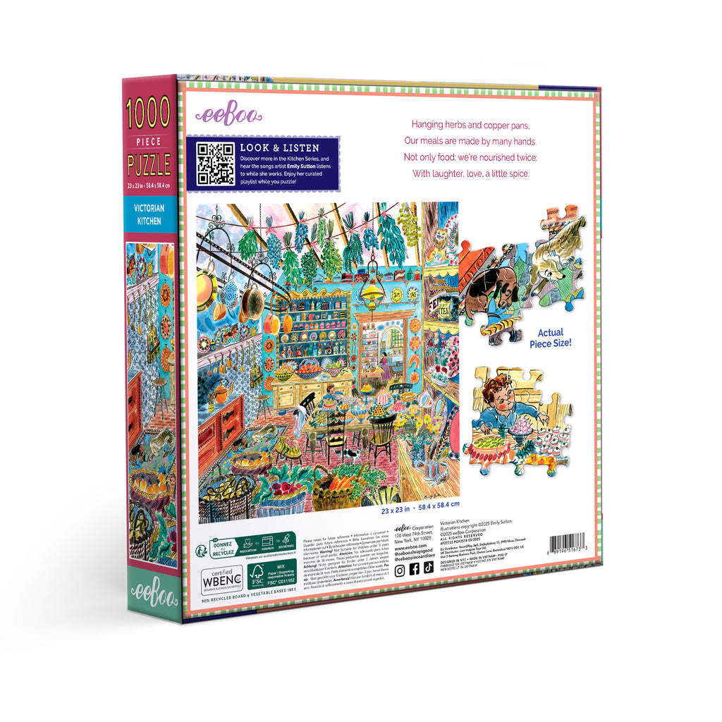 Puzzle 1000 piezas: Victorian Kitchen