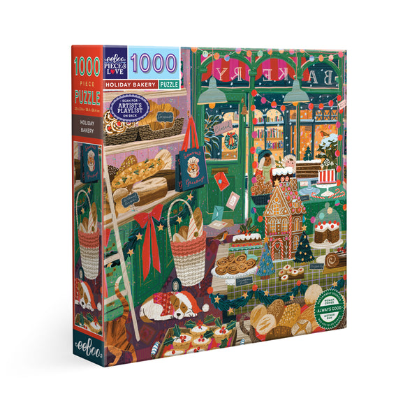 Puzzle 1000 piezas: Holiday Bakery