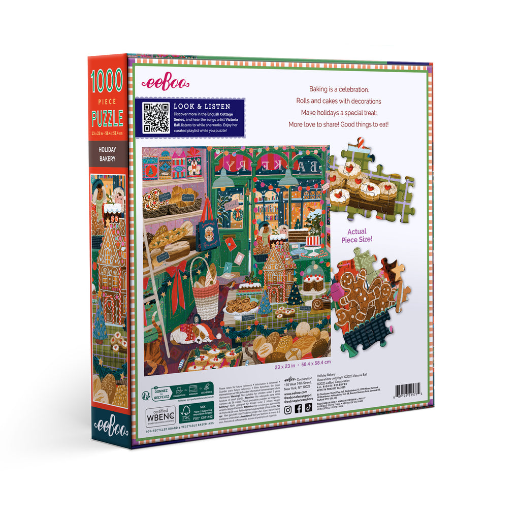 Puzzle 1000 piezas: Holiday Bakery