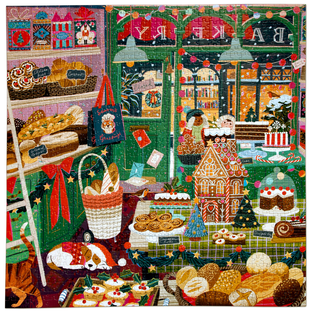 Puzzle 1000 piezas: Holiday Bakery