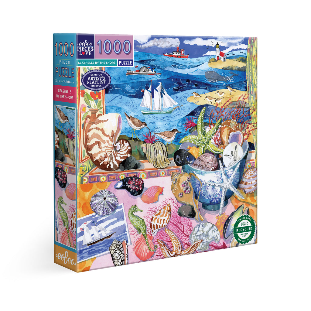 Puzzle 1000 piezas: Seashells by the Shore