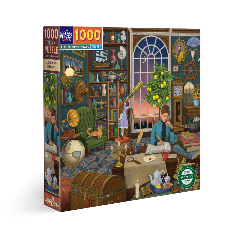 Puzzle 1000 piezas: Alchemist's Library