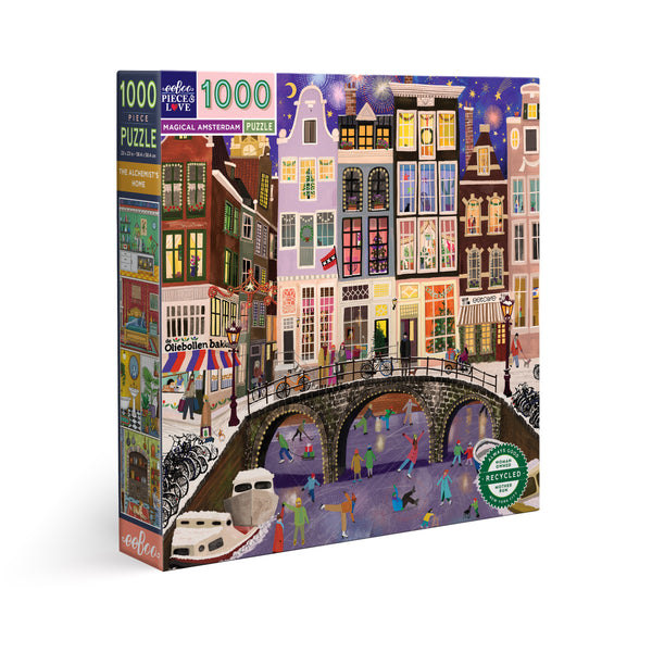 Puzzle 1000 piezas: Ámsterdam Mágica (caja abollada)