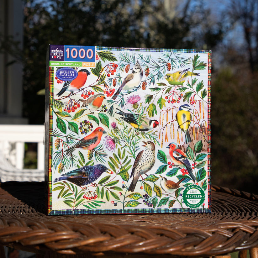 Puzzle 1000 piezas: Aves de Escocia