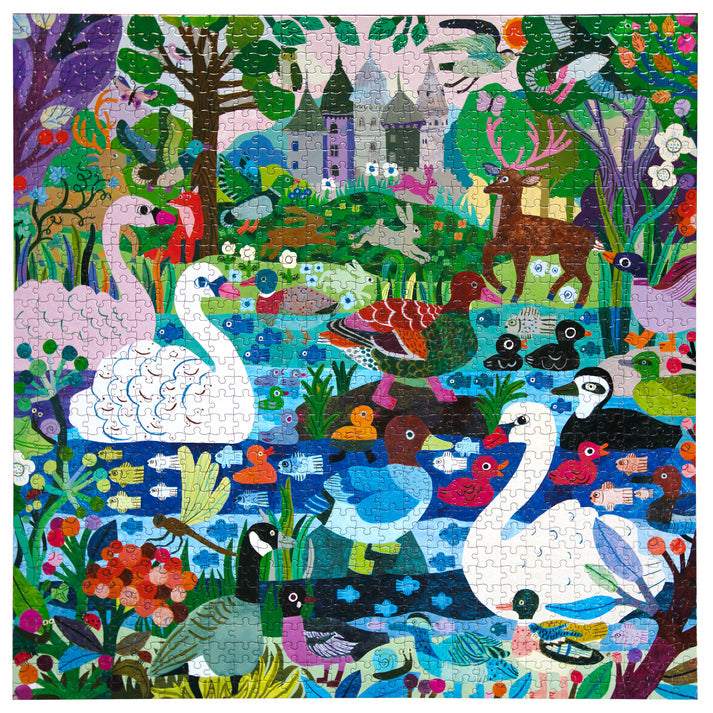 Puzzle 1000 piezas: Ducks in the Clearing