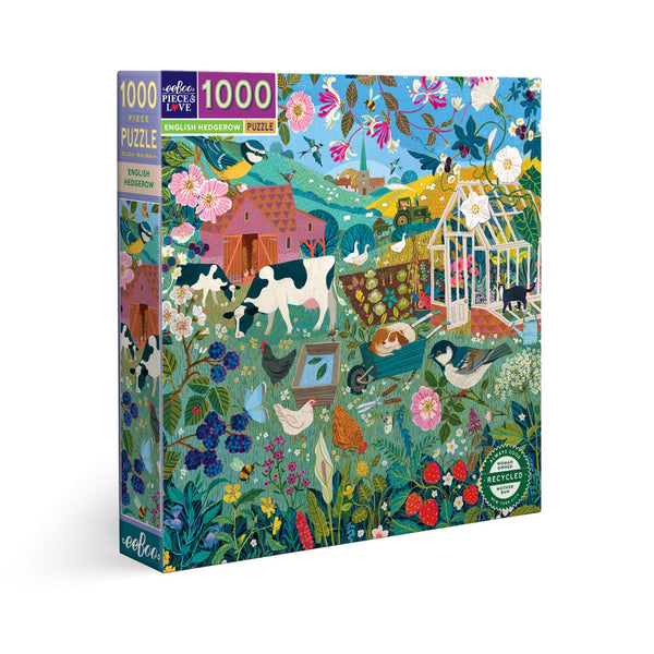 Puzzle 1000 piezas: English Hedgerow