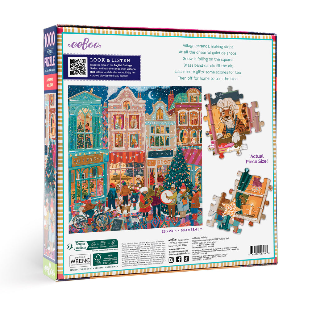Puzzle 1000 piezas: A Happy Holiday