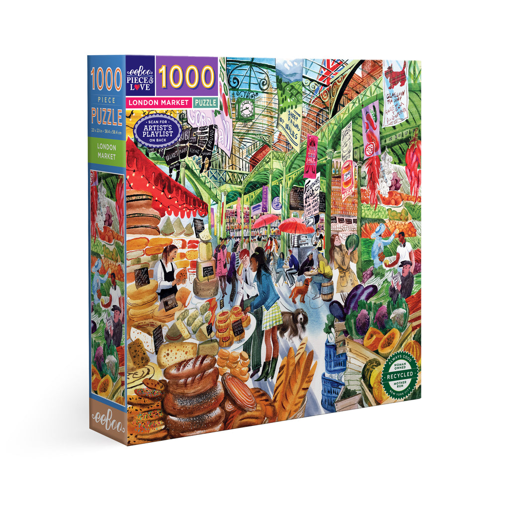 Puzzle 1000 piezas: London Market (caja abollada)