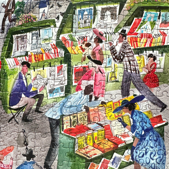 Puzzle 1000 piezas: Paris Bookseller