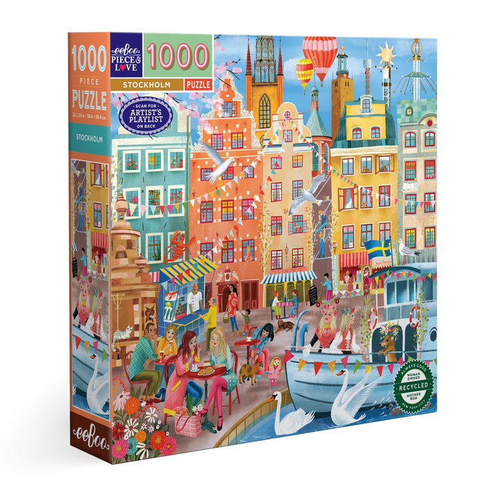 Puzzle 1000 piezas: Stockholm