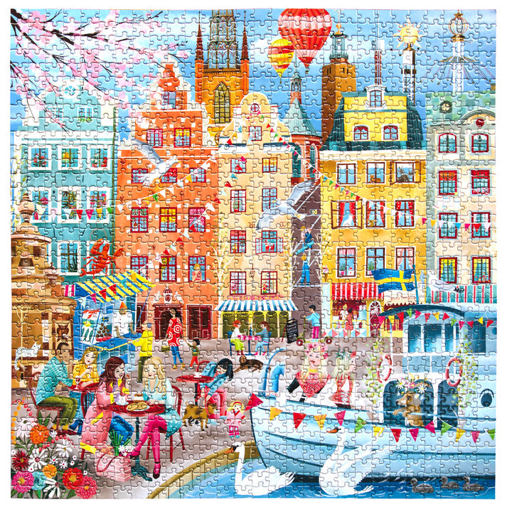 Puzzle 1000 piezas: Stockholm