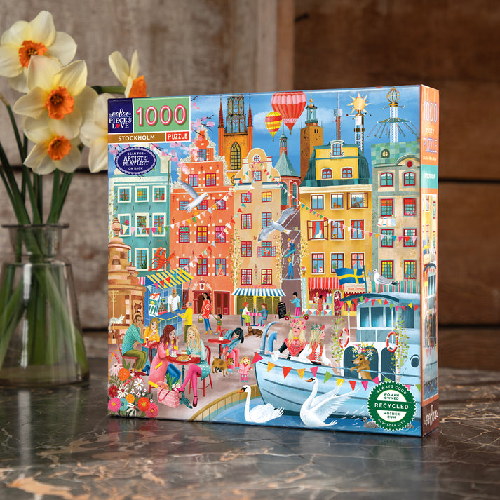 Puzzle 1000 piezas: Stockholm