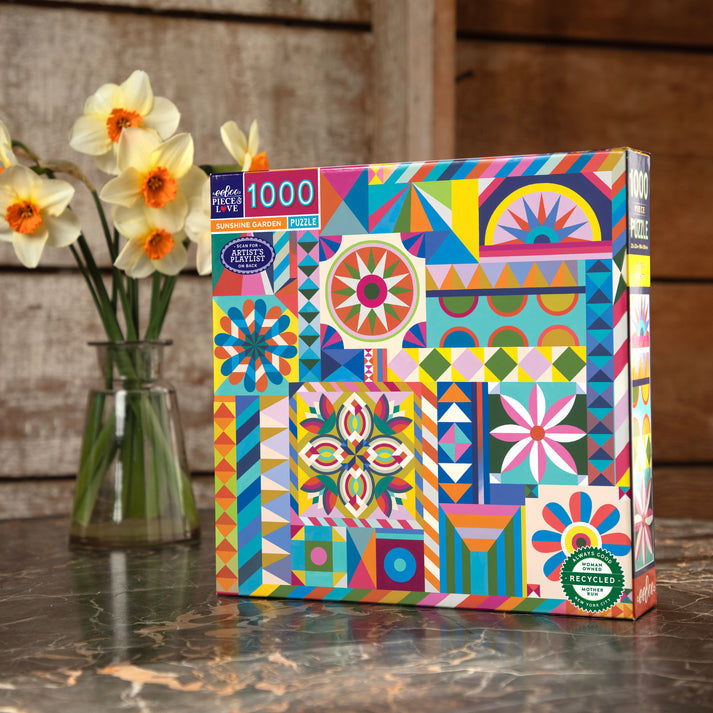 Puzzle 1000 piezas: Sunshine Garden