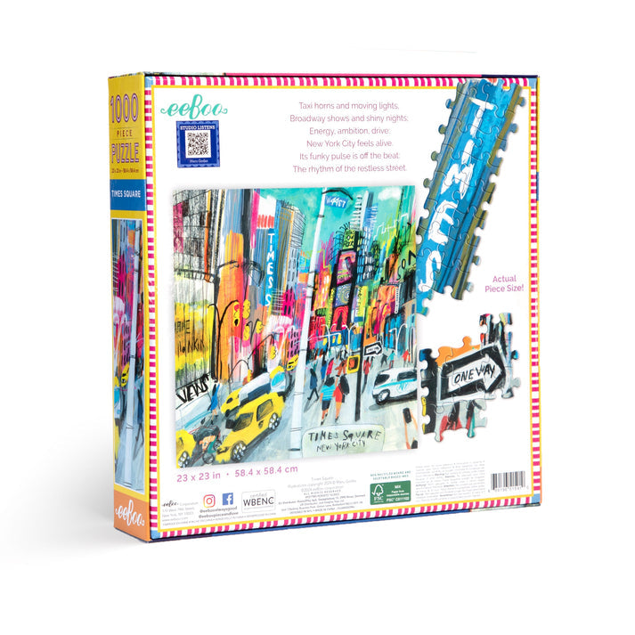 Puzzle 1000 piezas: Times Square