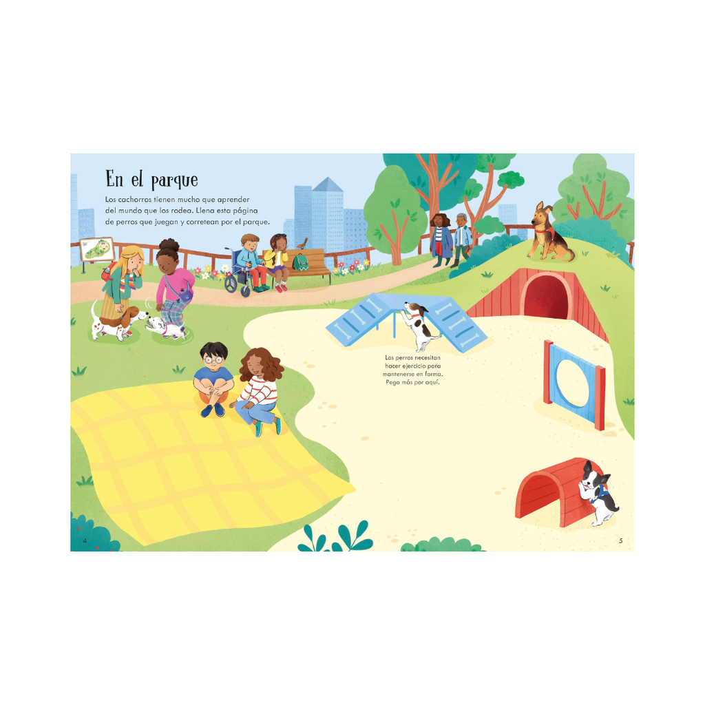 Mi pequeño libro de pegatinas - Perros y cachorritos