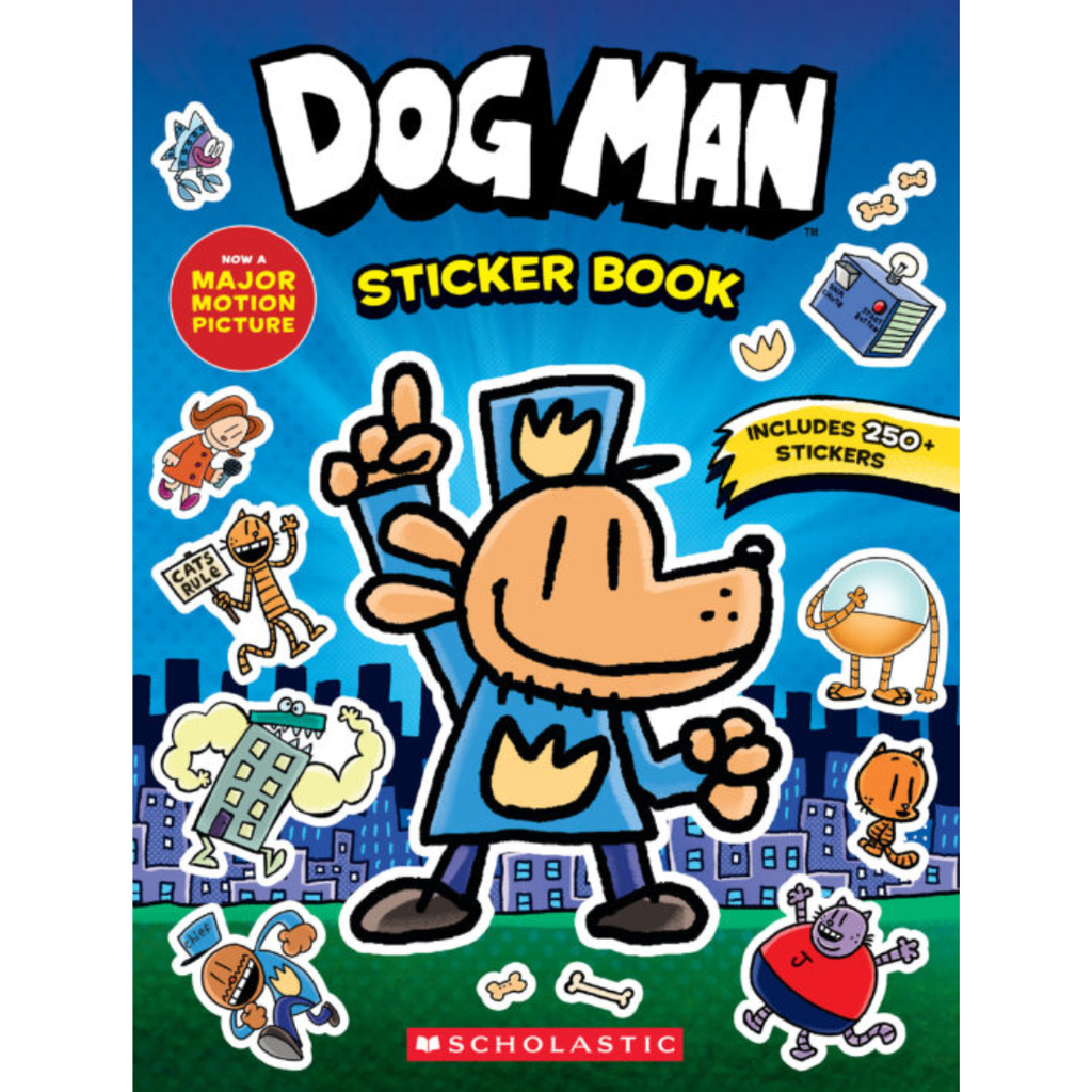 Dog Man Libro de Stickers
