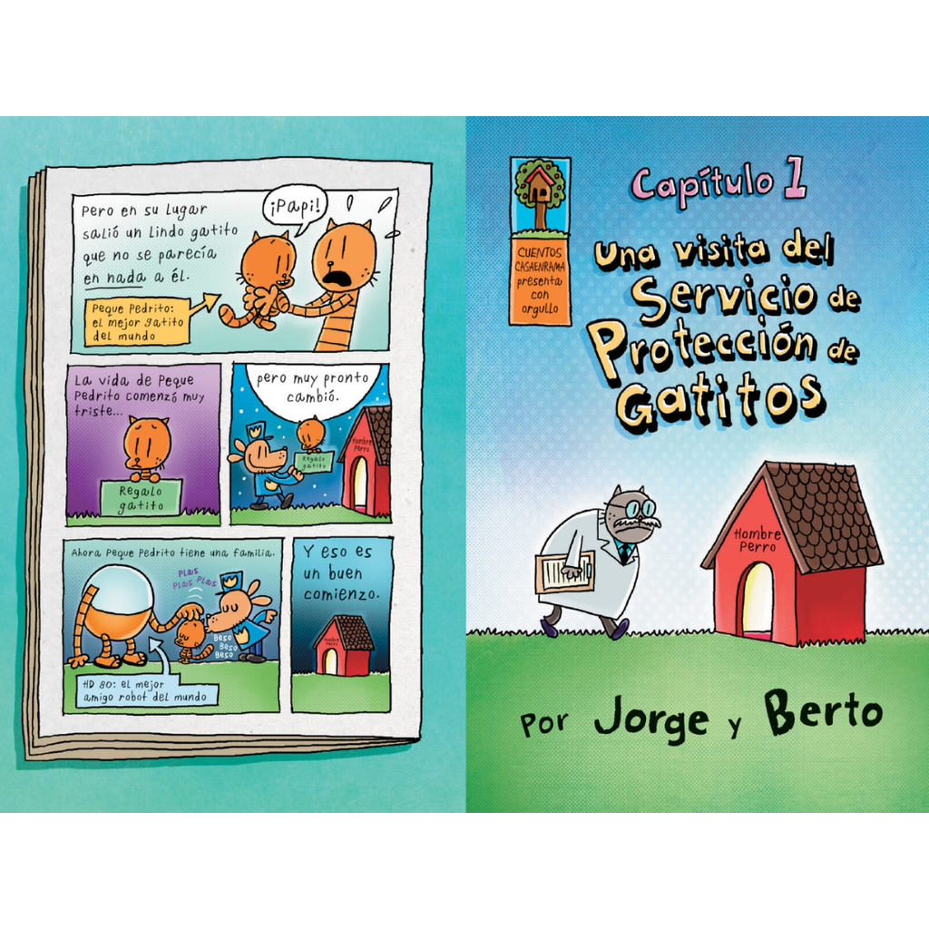 Hombre Perro libro 5 El Señor de las Pulgas (En Español)