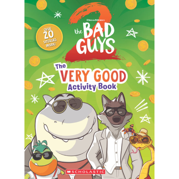 Libro de actividades The Bad Guys Movie 2