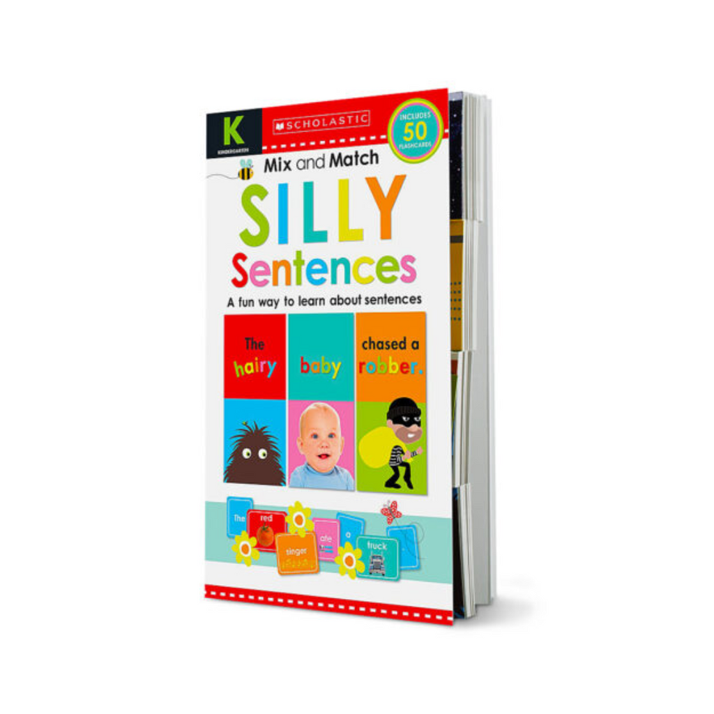 Libro de actividades: Mix & Match Silly Sentences (Kinder)