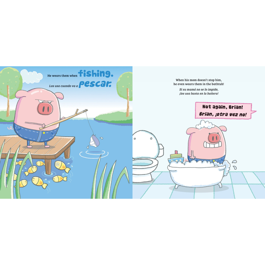 Libro Pig in Jeans / Cerdito en jeans