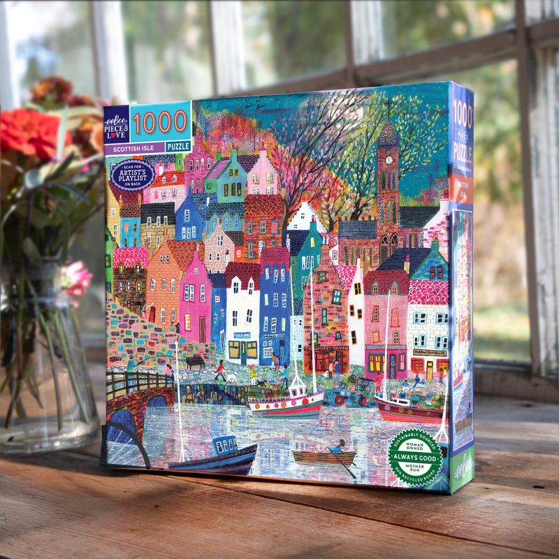 Puzzle 1000 piezas: Scottish Isle