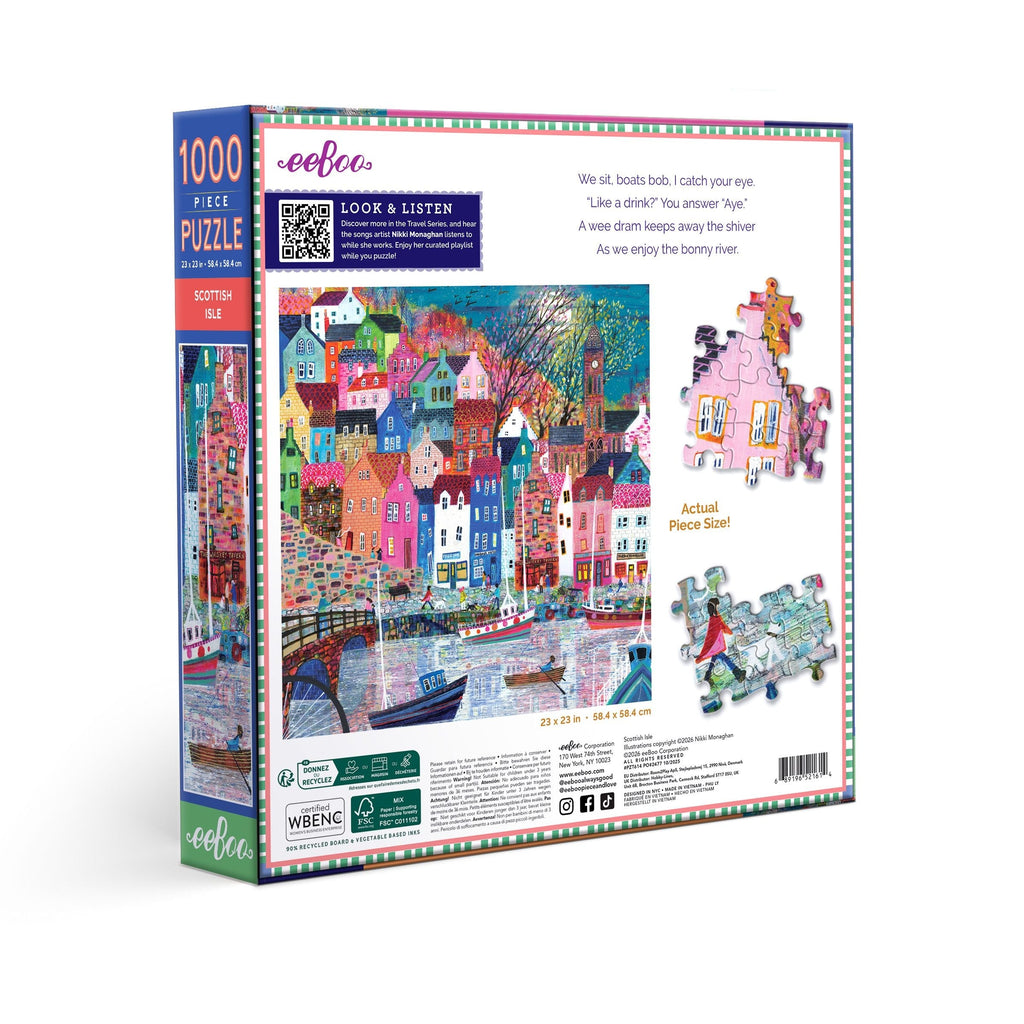 Puzzle 1000 piezas: Scottish Isle