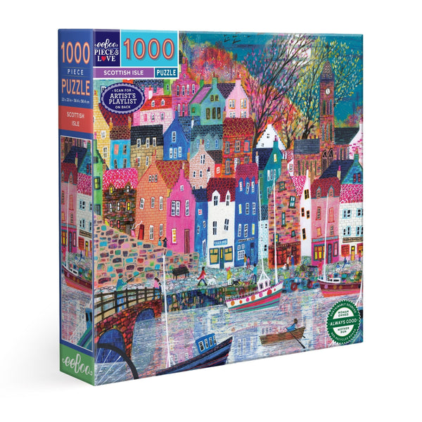 Puzzle 1000 piezas: Scottish Isle