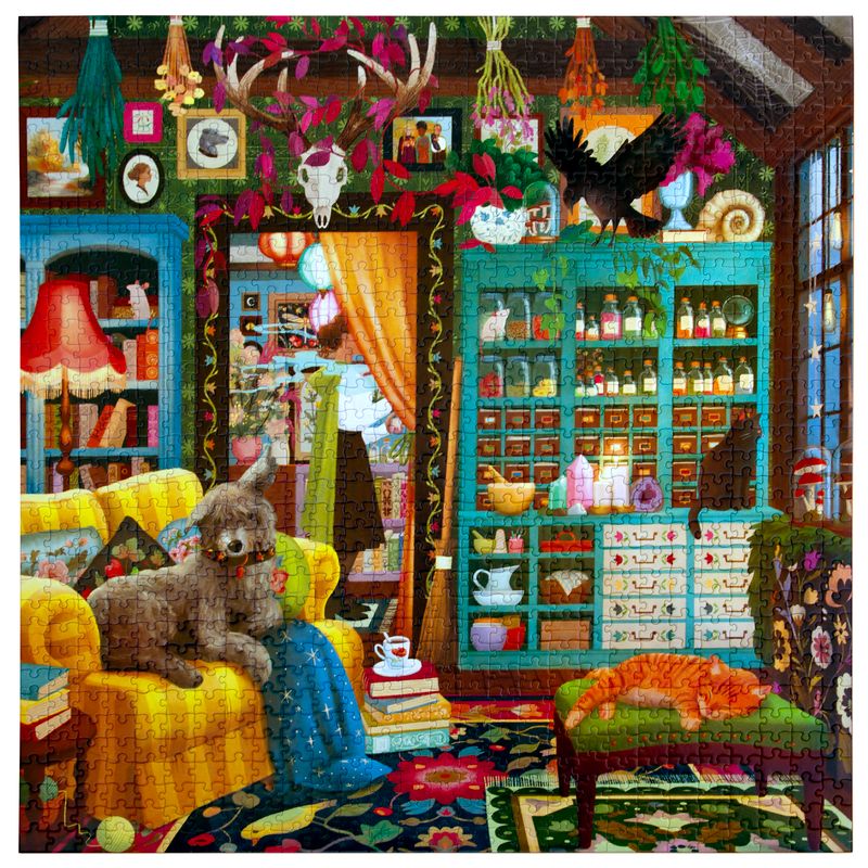 Puzzle 1000 piezas: Sorcerer's Den