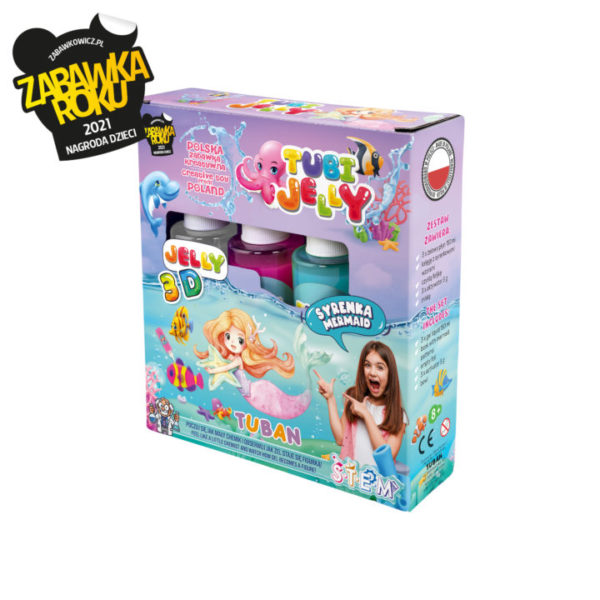 Set Tubi Jelly 3 colores - Sirenas