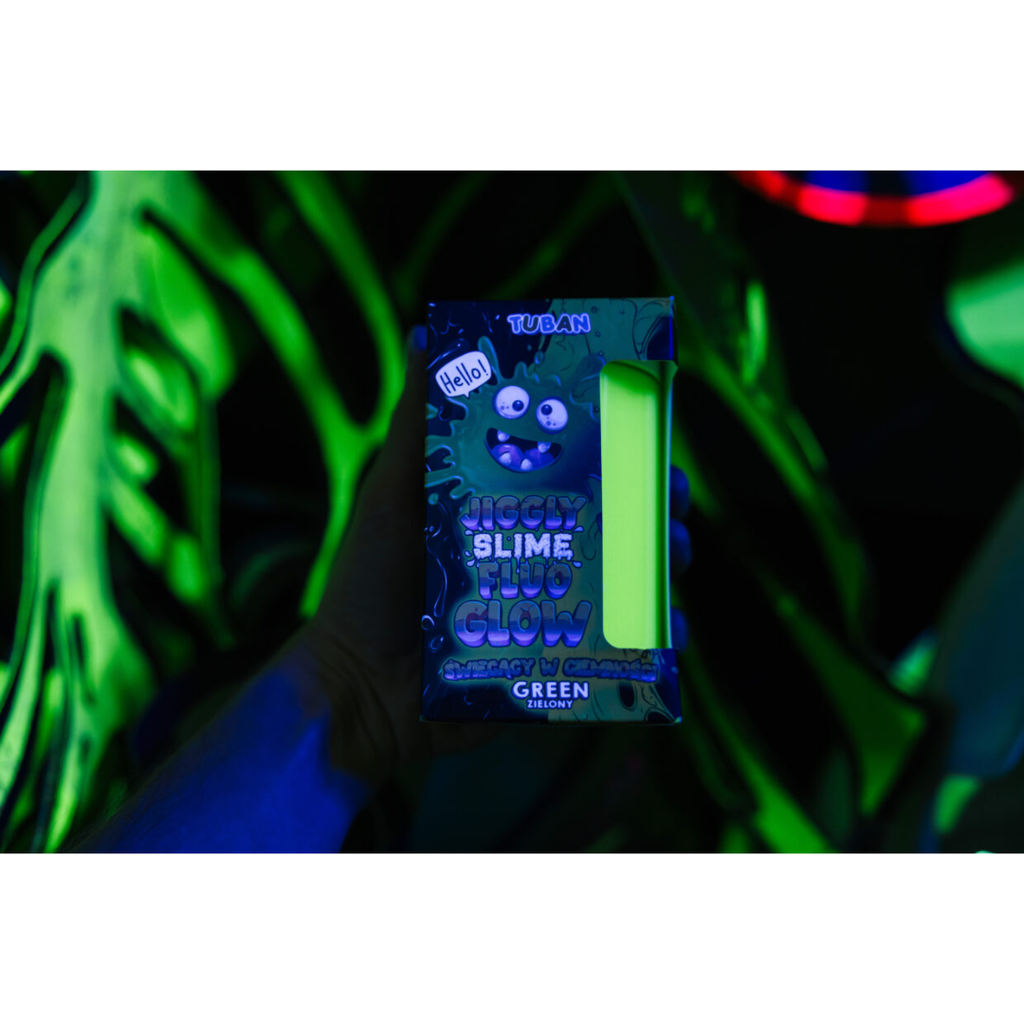 Jiggly Slime Fluo Glow – Verde