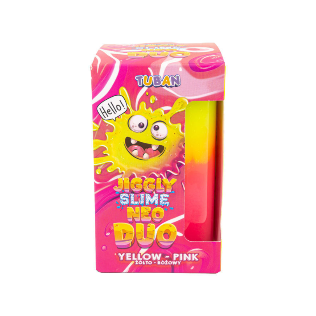 Jiggly Slime Neo Duo – Amarillo-Rosado
