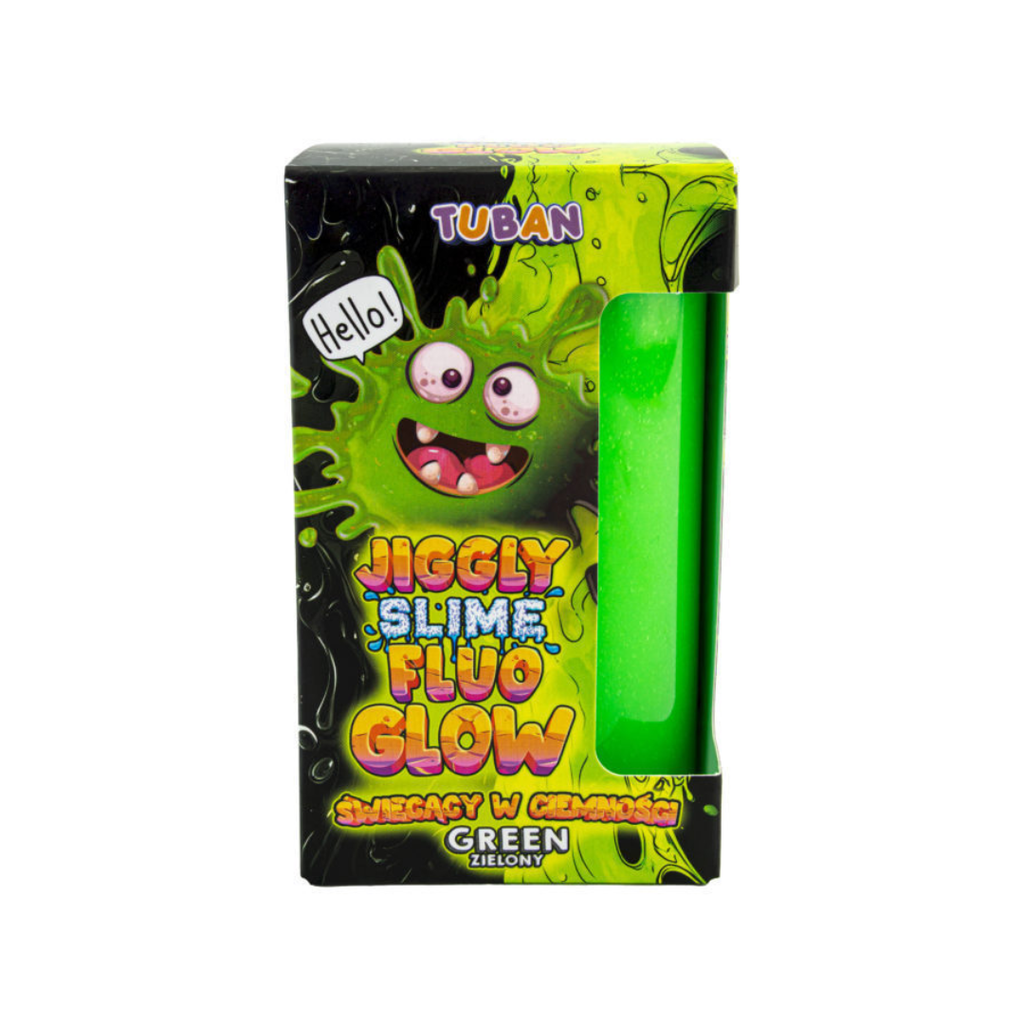 Jiggly Slime Fluo Glow – Verde
