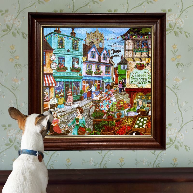 Puzzle 1000 piezas: Village by the Sea