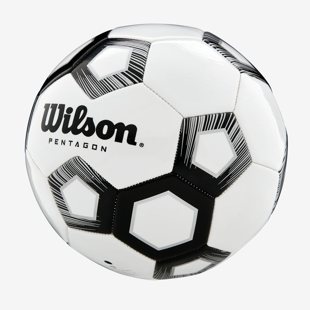 Balón Futbol Wilson Pentagon Tamaño 5 Negro