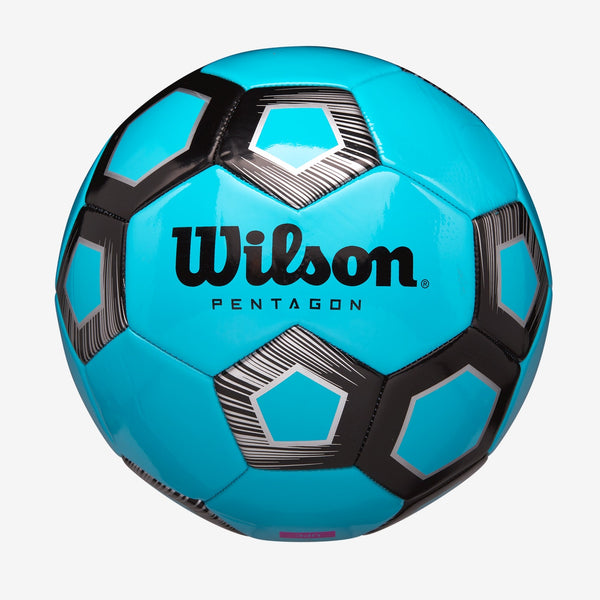 Balón Futbol Wilson Pentagon Tamaño 5 Azul