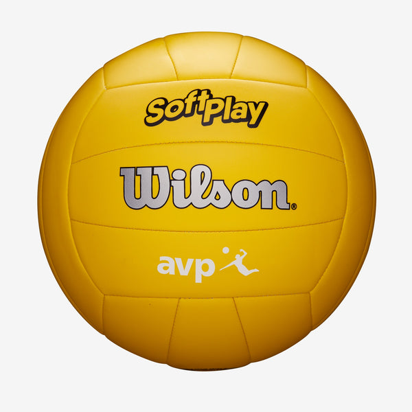 Balón Volleyball Wilson Soft Play AVP Tamaño 5 Amarillo