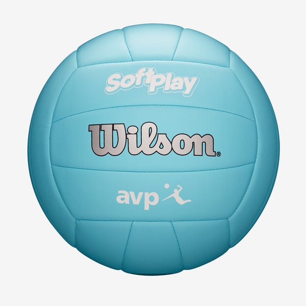 Balón Volleyball Wilson Soft Play AVP Tamaño 5 Azul