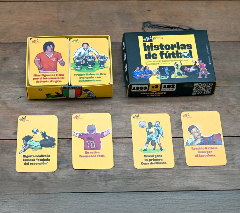 Juego de mesa Historias de fútbol
