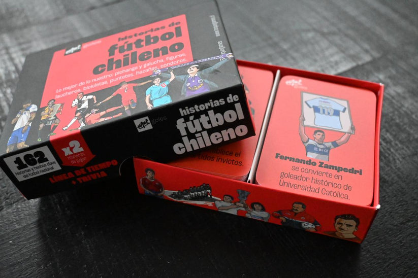 Juego de mesa Historias de Fútbol Chileno