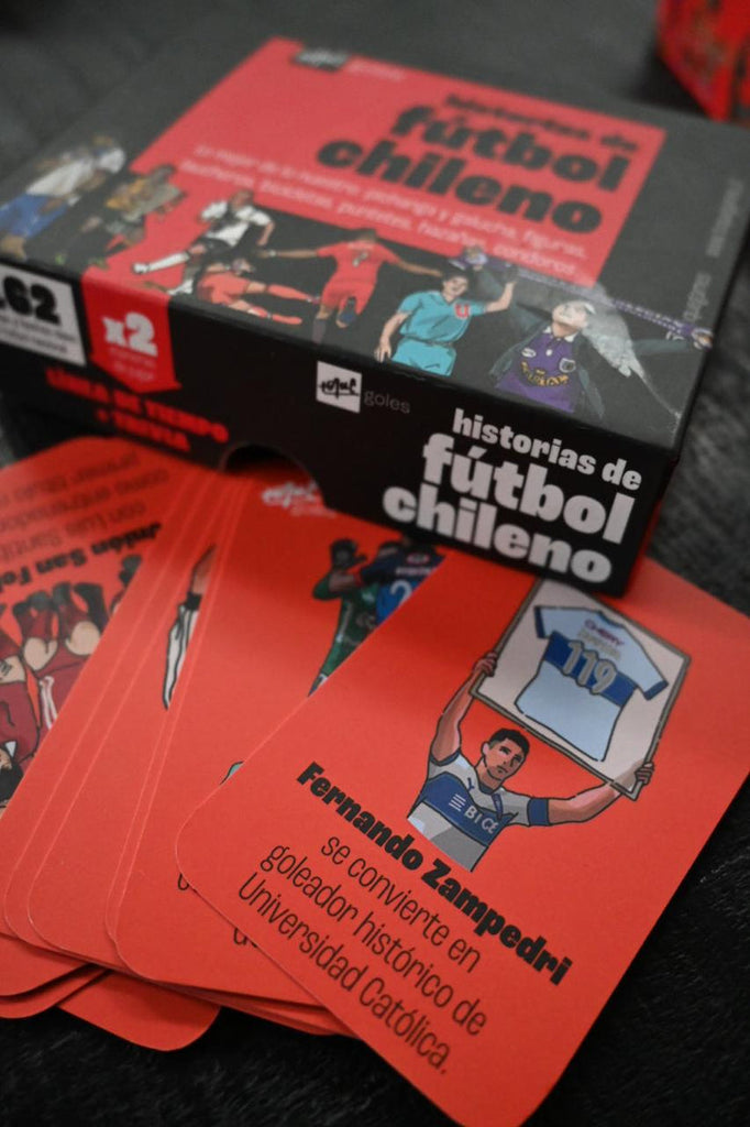 Juego de mesa Historias de Fútbol Chileno