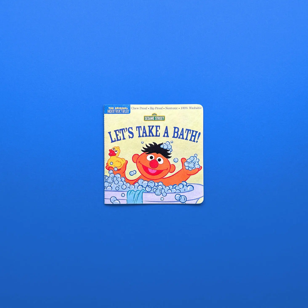 Libro Indesctructible: Sesame Street - Let’s Take a Bath!